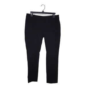J Crew Stretch Cropped Pants Black Size 6
